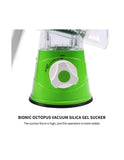 TableTop Drum Grater – 3-in-1 Manual Vegetable Cutter, Slicer & Grater (Random Color)