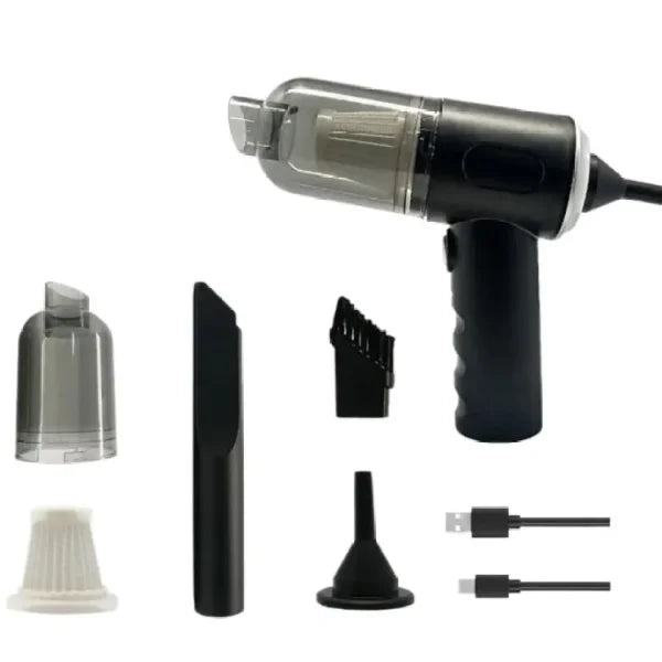 3-in-1 Portable Wireless Vacuum Cleaner & Air Duster (AS-228)