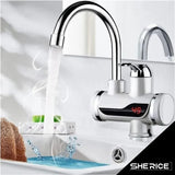 Electric Kitchen Instant Water Heater Tap – Instant Hot Water Faucet