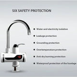 Electric Kitchen Instant Water Heater Tap – Instant Hot Water Faucet
