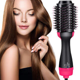 3-in-1 One Step Hot Air Brush – Hair Dryer, Straightener & Volumizer