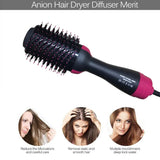 3-in-1 One Step Hot Air Brush – Hair Dryer, Straightener & Volumizer