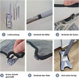 XMOP Floor Mop – Advanced Microfiber Cleaning Mop with Swivel Head