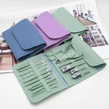 16-in-1 Stainless Steel Nail Care Kit – Professional Manicure & Pedicure Set (Random Color Case)